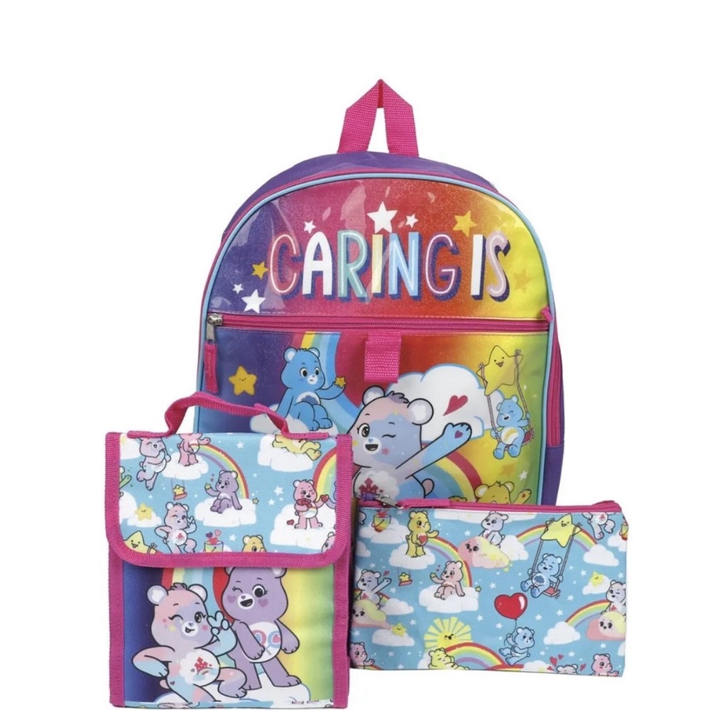 Bio world Care Bears Backpack 3 pieces set